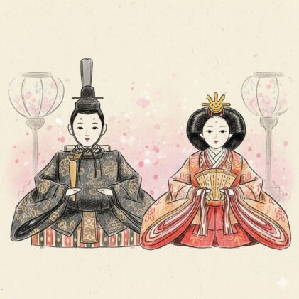 ひなまつりの記事に合わせた画像