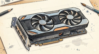 記事のテーマの「グラフィックボード」のイメージ図