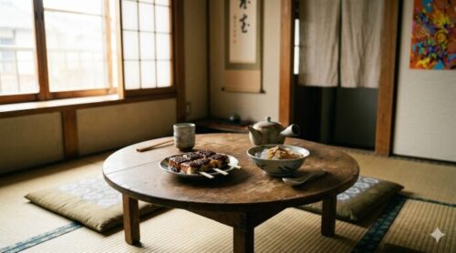 漫画の登場キャラのところてんのキャラと田楽のキャラをイメージした画像