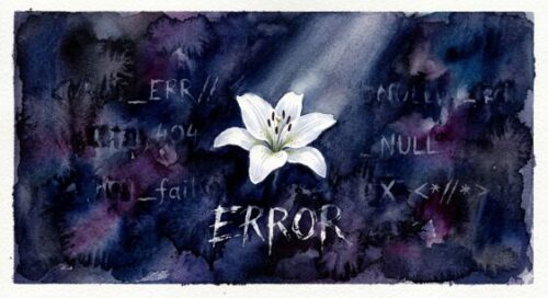 ヒューマンサスペンスドラマ『エラー』をイメージした画像