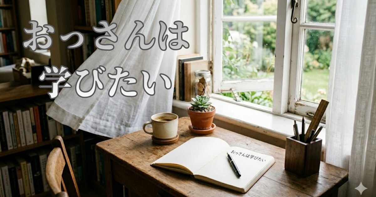 おっさんは学びたい用