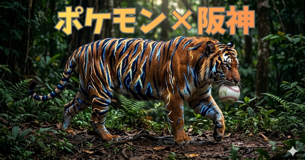 ポケモンと阪神のコラボイメージ画像