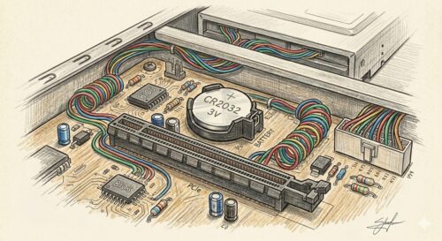 CMOS電池のイメージ