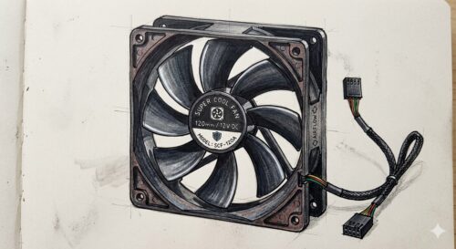 ケースファンのイメージ