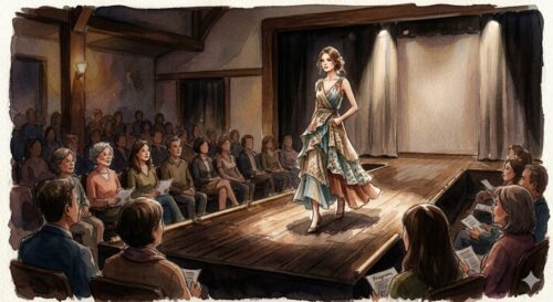 ファッションデザインコンテストのイメージ