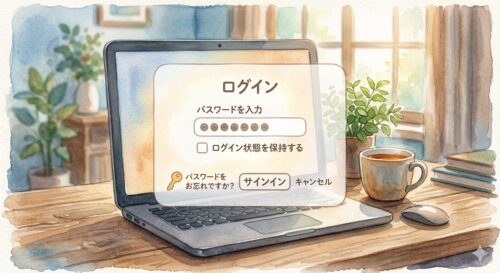 パスワードの記事用の概要画像