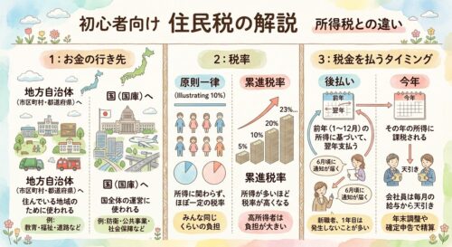 住民税の基礎情報の解説