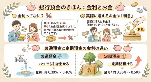 金利と利息についての解説