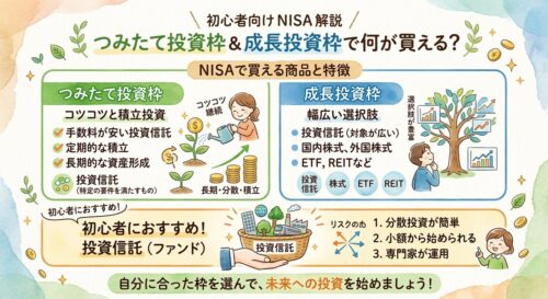 つみたて投資枠と成長投資枠の解説