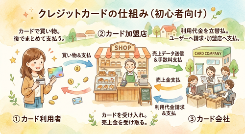 クレジットカードの仕組み解説