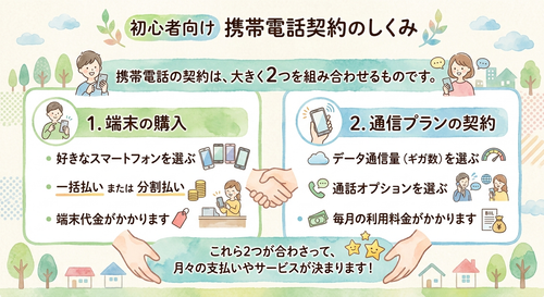 携帯電話の契約の仕組み