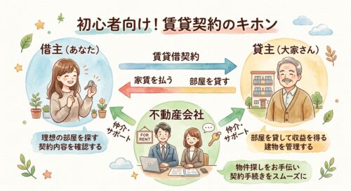 賃貸契約の基礎知識解説
