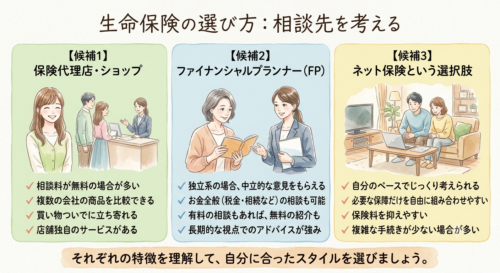 保険の相談先についての解説