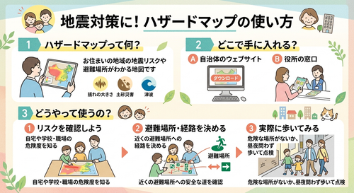 ハザードマップについて