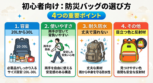 どんなバッグを選ぶべきか