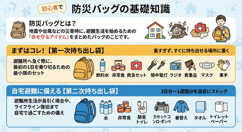 防災バッグとは何か