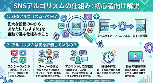SNSのアルゴリズムについて