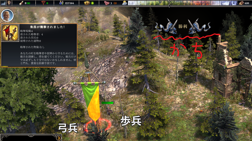 兵士たちの勝利